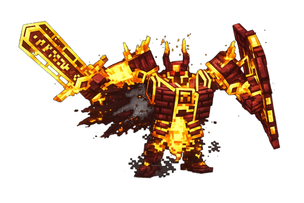 Ignis boss character in the arena portal