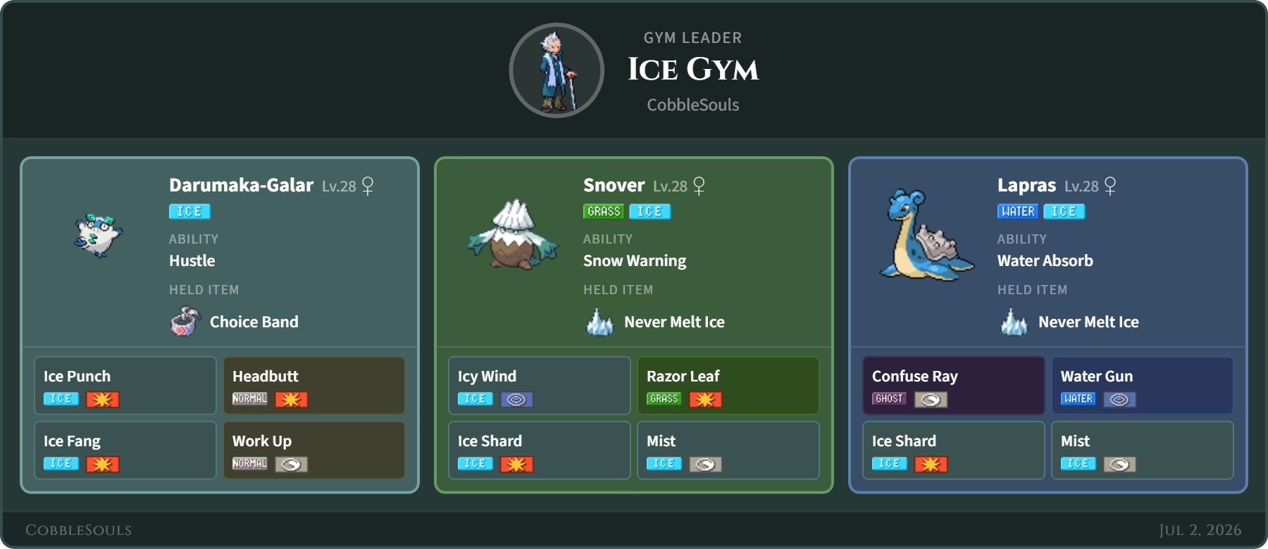 Ice Gym team