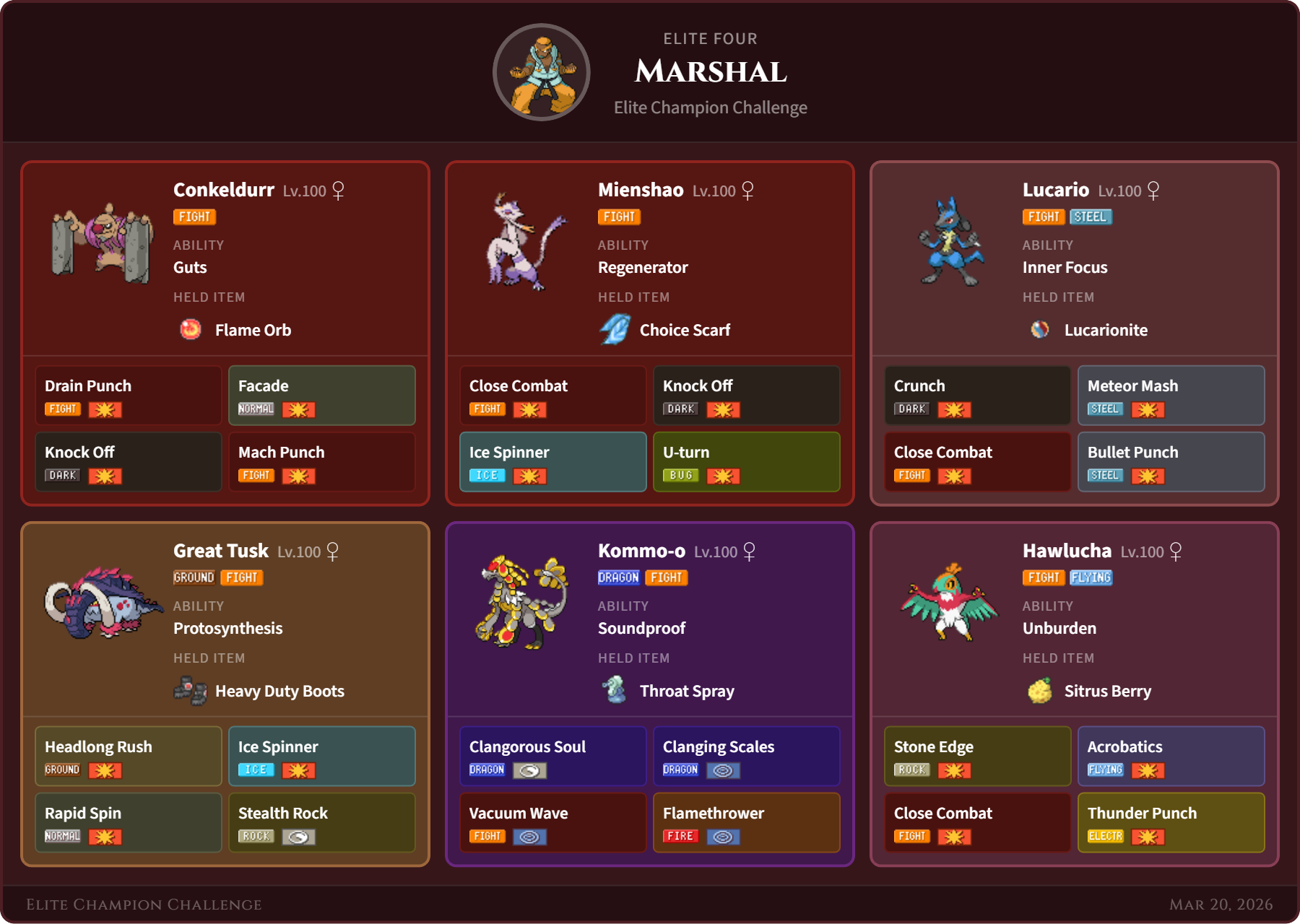 Marshal team