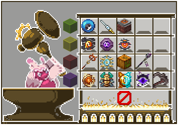 Tinkaton first-time boss reward grid at the shop