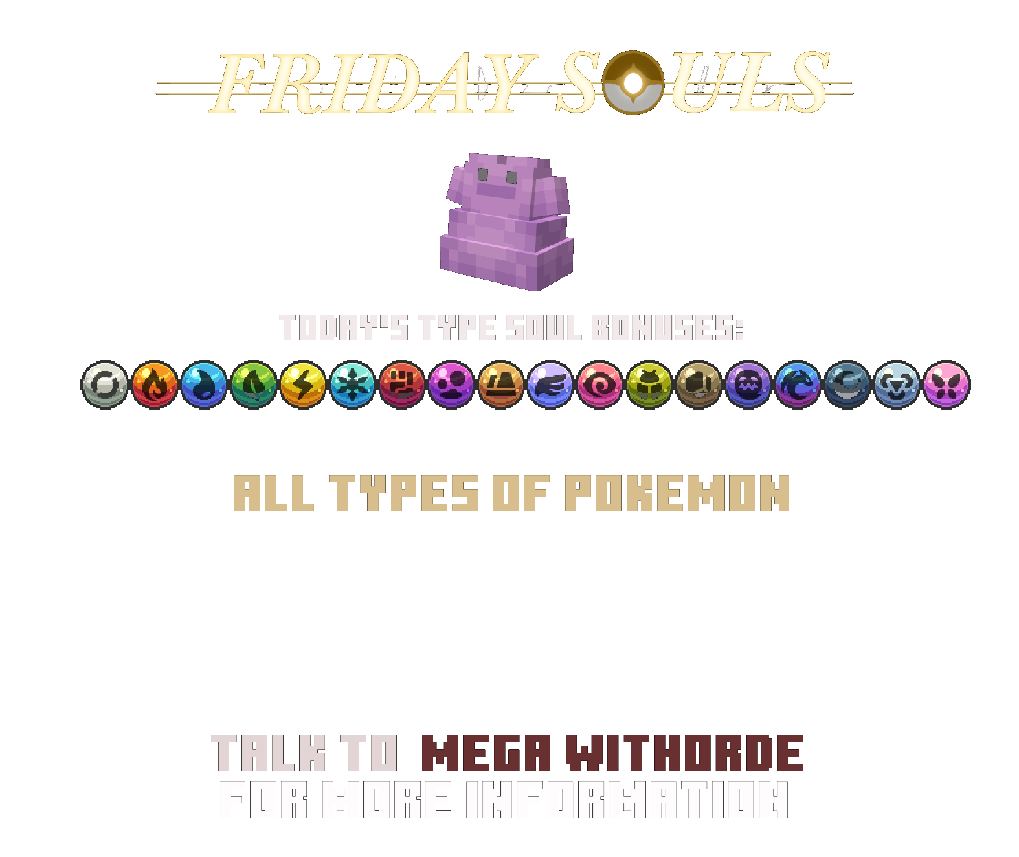 Friday type souls bulletin
